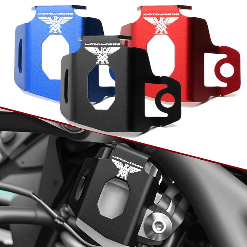 

NEW Motorcycle Accessories CNC Aluminum Rear Brake Fluid Reservoir Guard Cover For Moto Morini XCape X Cape X-Cape 650 X 650X