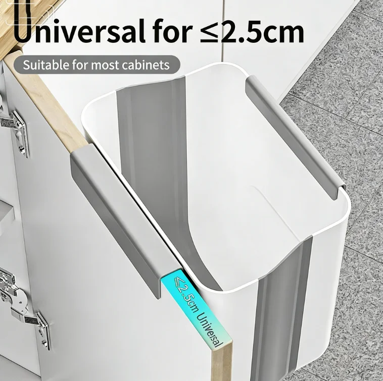 Cubo de basura plegable para c - Compost Bin Countertop reseña y precio