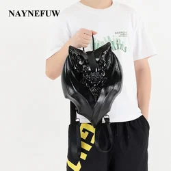 2026 Halloween Bat Shaped Backpack Handbag Unique Stylish Bag For Men &Women