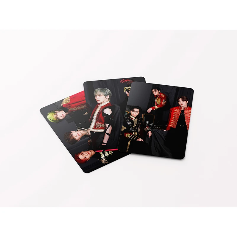 54pcs/set Kpop ATEEZ Lomo Cards The New Album ZERO FEVER Part 3 Photocards K-pop ATEEZ High Quality Photo Cards