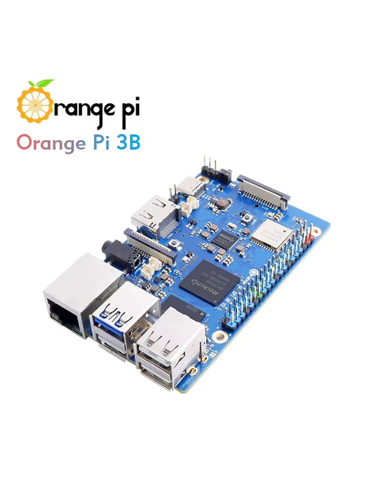 Orange Pi 3B Rockchip RK3566 2/4/8GB RAM WiFi5+BT 5.0 Gigabit LAN Port Opcjonalne Etui EMMC Zasilacz Dla Orange Pi 3B — zdjęcie produktu 7