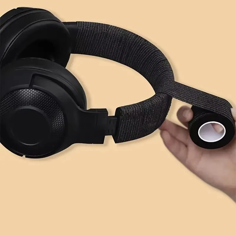 3er-Pack Abreißbares Kopfhörer-Kopfbügel-Schutzband, Anti-Aging Reparaturstreifen für Over-Ear-Kopfhörer, Langlebiges Fasermaterial – Detail 3