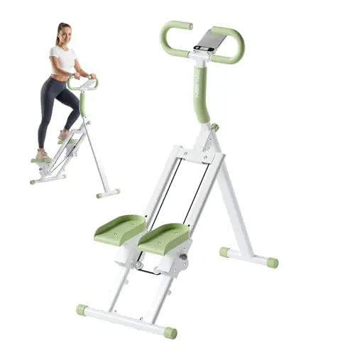 Stair Stepper for Home, Folding Vertical Stair Stepper Machine for Full Body Workout, Portable Stepper Exercise Machine