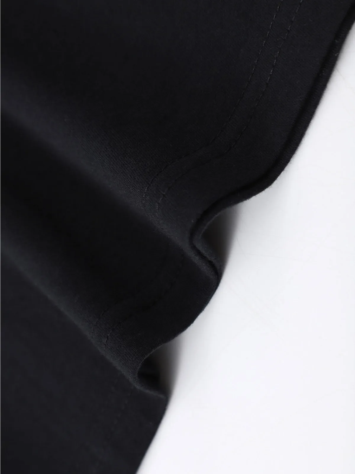 تي شيرت نسائي كاجوال على الموضة على الوجهين بنمط العلم الوطني مطبوع من القطن فضفاض بأكمام قصيرة وتصميم عصري