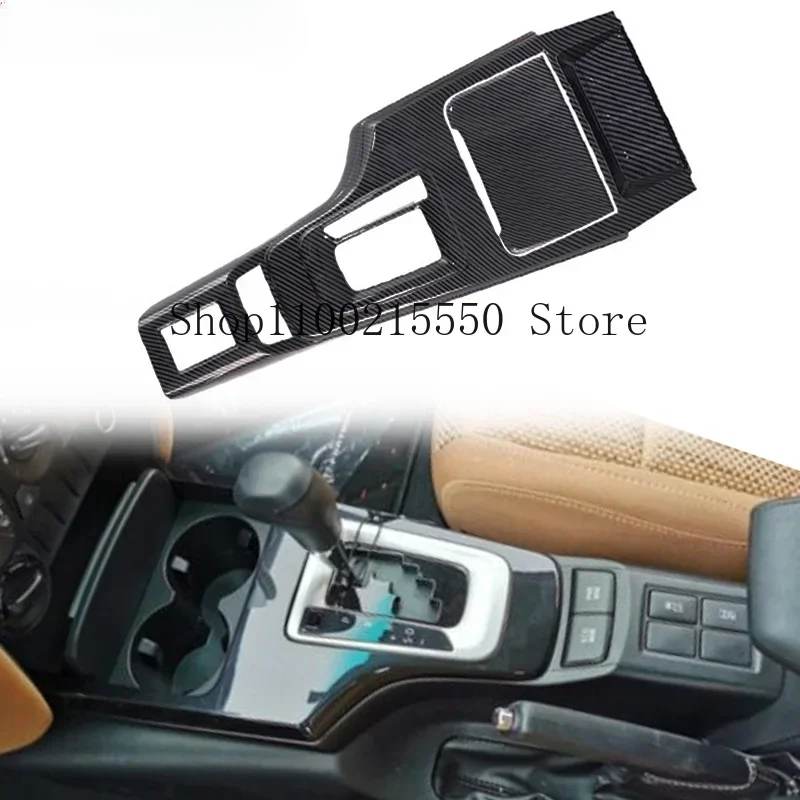 Center Console Gear Shift Panel Frame Cover for Toyota Fortuner 2016 2017 2018 2019 2020 2021 2022