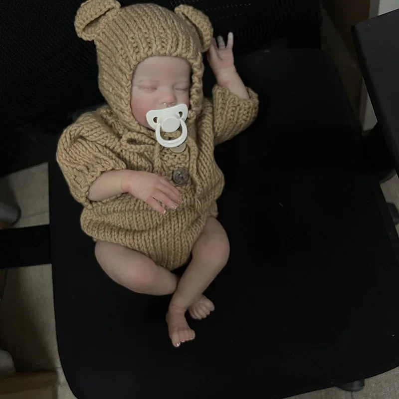 

Primrose Asleep Lifelike Soft Touch 3D Skin Art Doll 19'' Reborn Doll