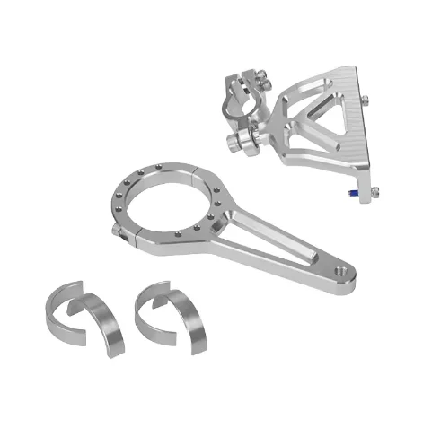 Motorrad-Aufhängungsteile Lenkungsdämpfer-Halterung Vordergabeln 54mm/58mm/49mm Langlebig für Road Glide