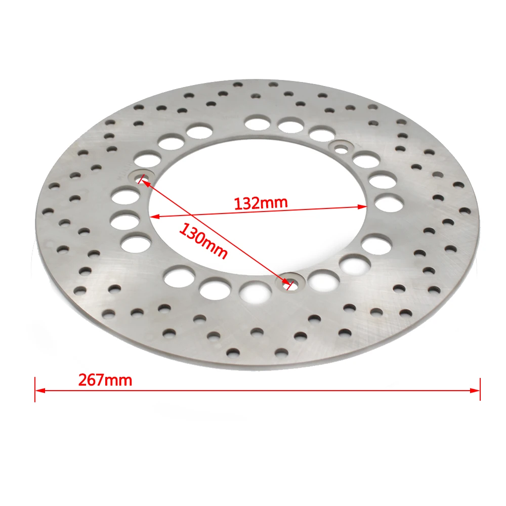 Rear Brake Disc Brake Rotor Motorcycle For Yamaha YP250G Grand Majesty 2004-2007 YP400 Majesty 400 2004-2014 5RU-2582W-00