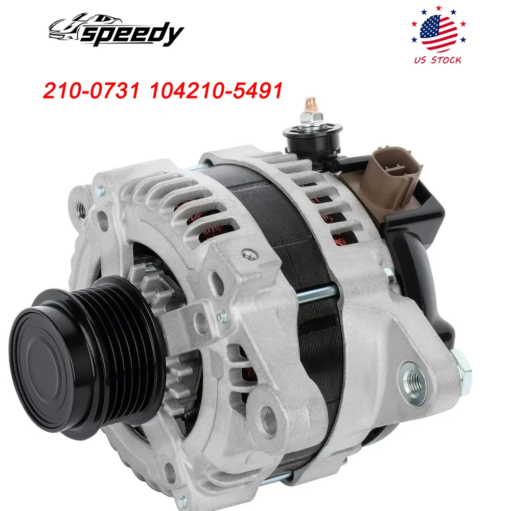 

210-0731 104210-5491 Alternator For 2009-2010 Pontiac Vibe Toyota Matrix 2009-2013 Toyota Corolla 1.8L 210-0699 104210-5490