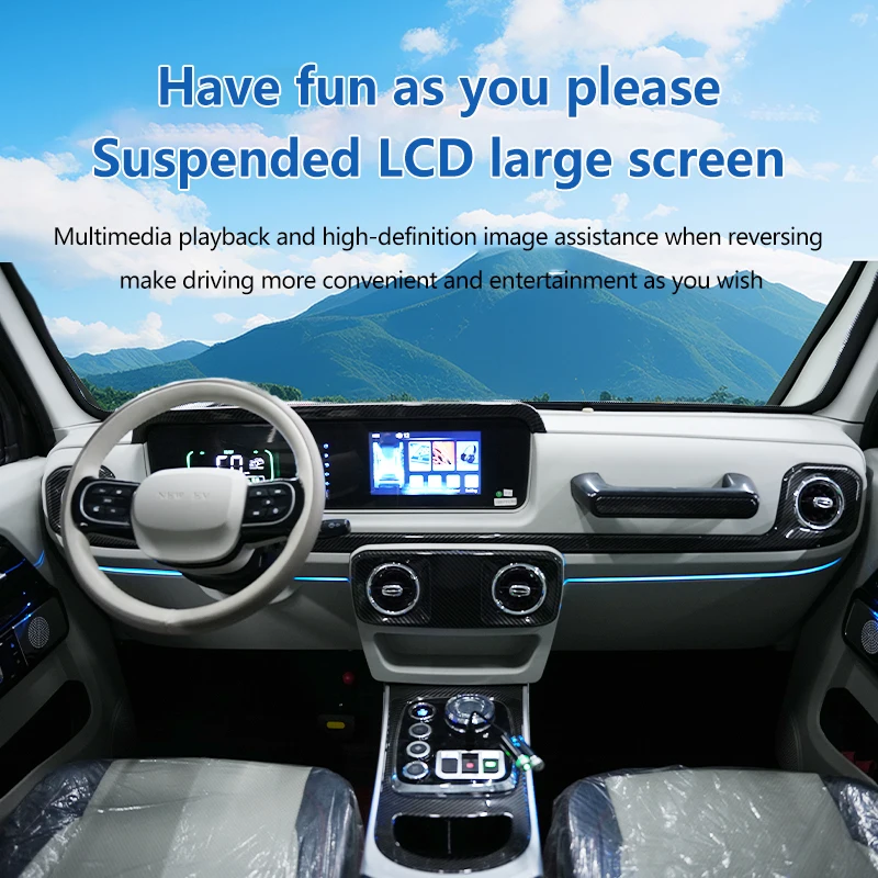 New SUV high-quality electric vehicle, new energy electric, low-speed five-seat four-wheeled adult electric vehicle