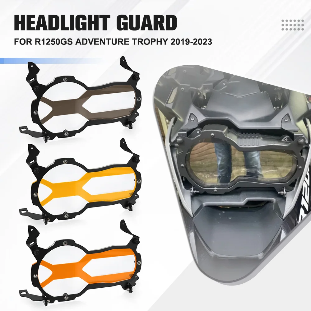 

Мотоцикл для BMW R1250GS Adventure Trophy 2019-2020-2021-2022-2023 Adventure, сетчатая защита для фар, аксессуары ﻿ ﻿ ﻿ ﻿