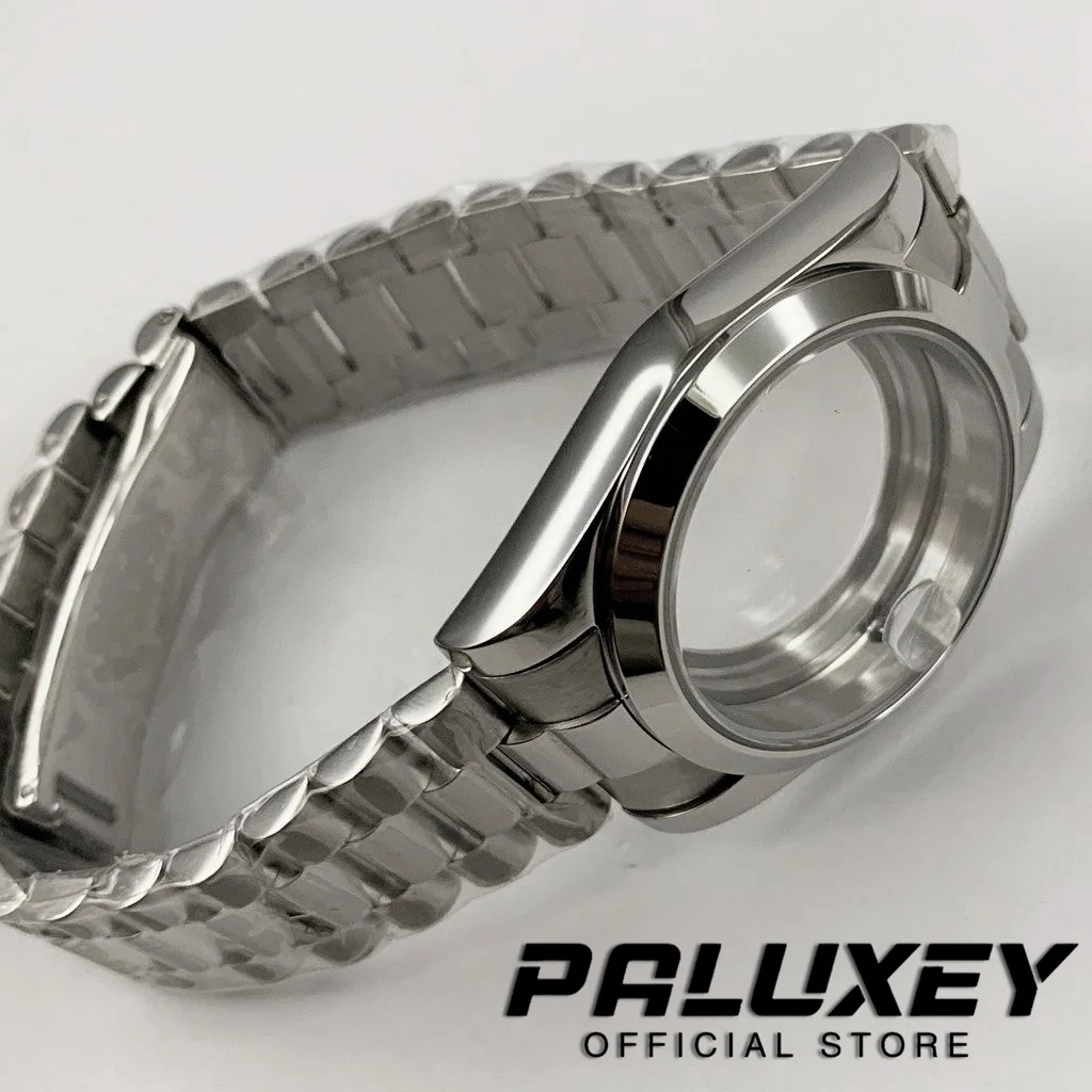 Корпус часов из стали 316l с сапфировым стеклом 36 мм/40 мм и ремешок президента для механизма NH35/36 ETA 2824 PT5000