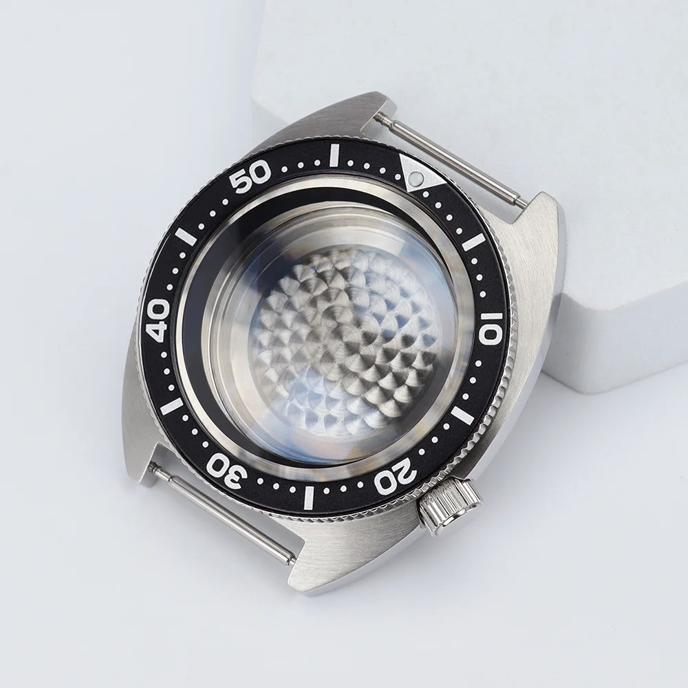

41mm 20ATM Dive Watch Case Sapphire glass For Turtle Abalone Seiko Mod NH35 NH36 NH38 Movement Waterproof Automatic Watch Parts