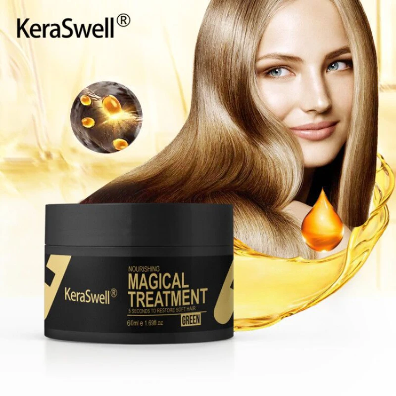 New hair mask steaming-free repair dry hair care nutrient solution hydrotherapy smooth conditioner soft baking ointment 2pcs