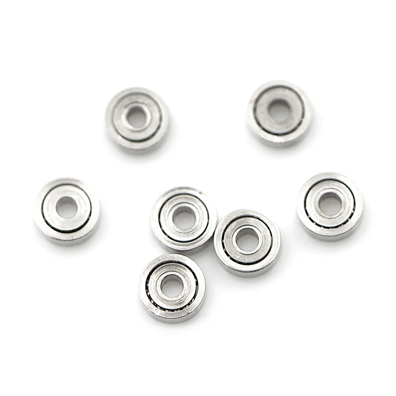 10pcs 681ZZ Miniature Mini Ball Bearings Metal Open Micro Bearing 1x3x1mm