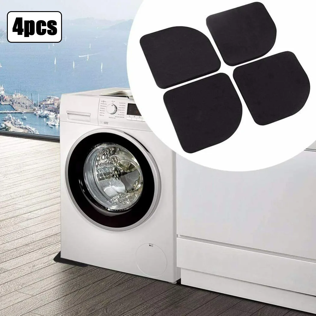 4PCS EVA Anti-Vibration Pads Shock Absorbing Non-slip Mute Mat For Washing Machine Refrigerator Dryer Furniture Legs