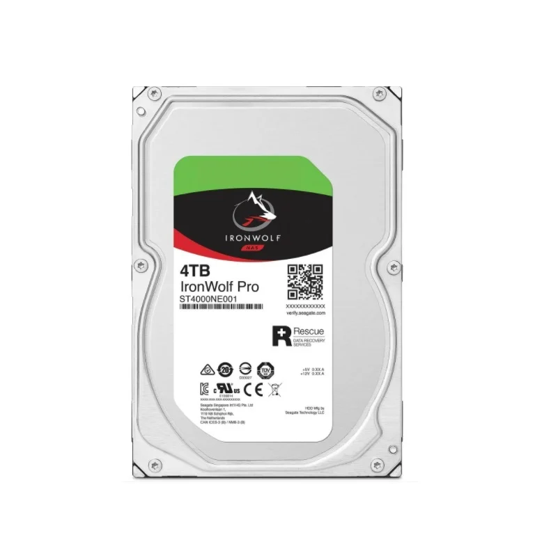 HIK IronWolf 1TB-4TB NAS Internal Hard Drive HDD CMR 3.5 Inch SATA 6Gb/s 7200 RPM 64MB Cache for RAID Network Attached Storage