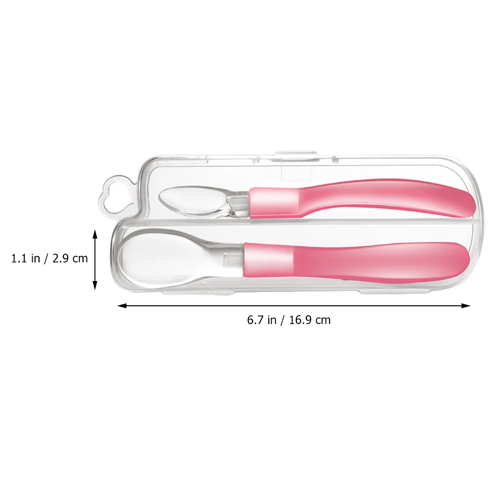 

1 комплект, силиконовая ложка для кормления детей, тренировочная посуда для младенцев, легкий инструмент для кормления прикорма, силиконовая ложка
