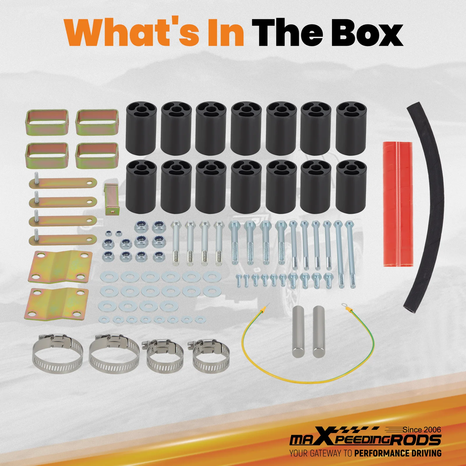 طقم رفع الجسم 3 بوصة لسيارة تويوتا تاكوما TRD/Prerunner 2WD/4WD 1995-1999 #3