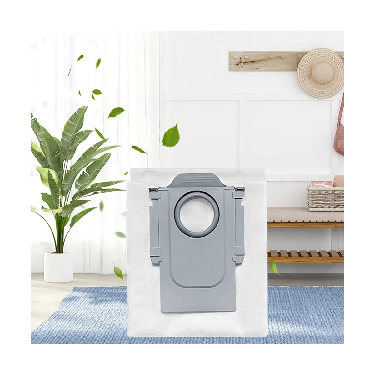 Piezas de repuesto para Xiaomi Roborock P10 / Q Revo, accesorios para Robot aspirador, bolsa de polvo, bolsa de basura, 12 unidades