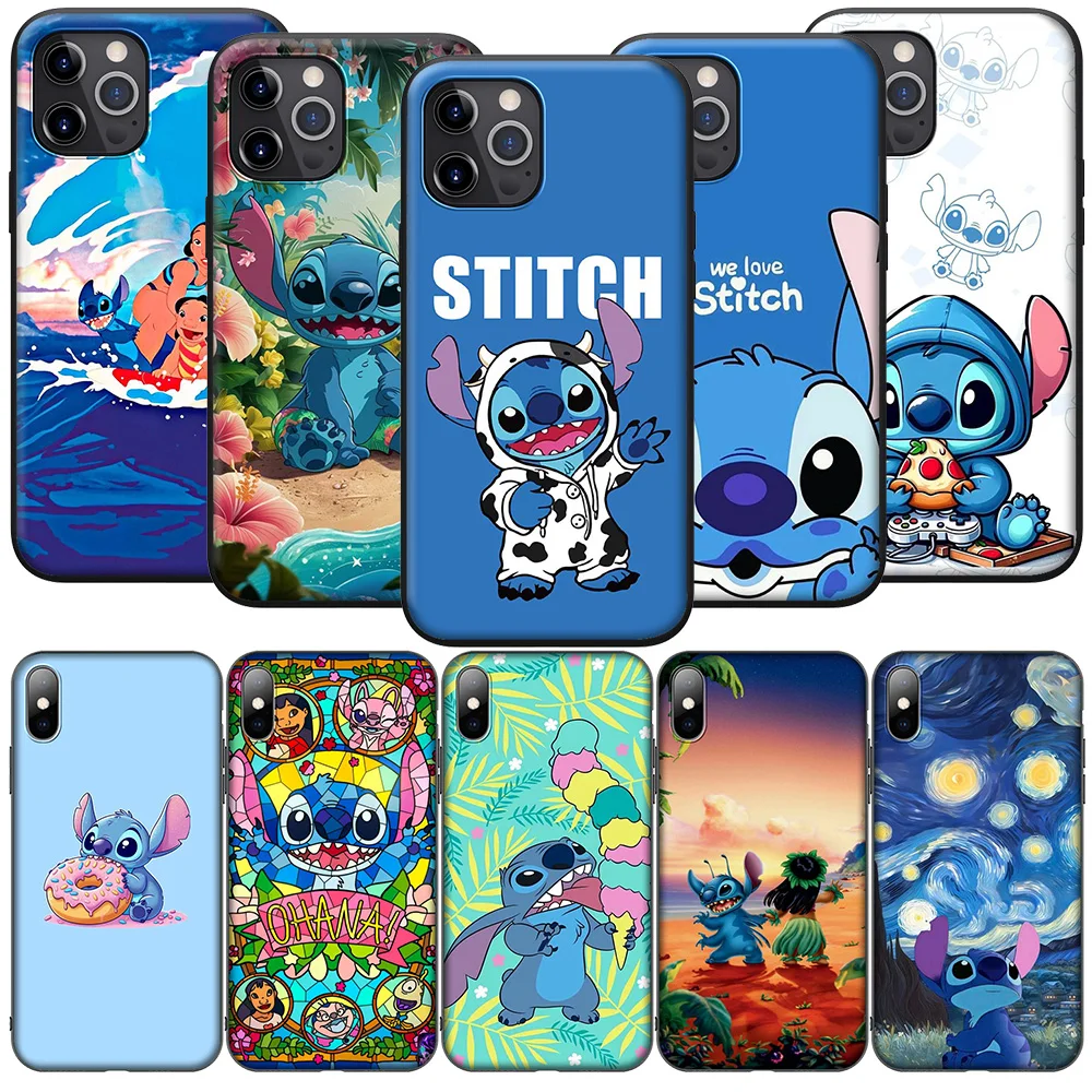 SO102 Lilo Stitch Cover Phone Case for Samsung Galaxy A41 A42 A71 A72 A73 J2 J4 J5 J6 J7 J8 A6 A7 A8 A9 Plus 2018 Prime Pro Core