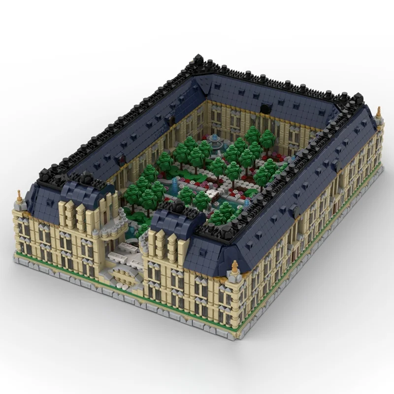10673 pièces MOC palais micromodulaire modèle modulaire blocs de construction jouet Architecture assembler créatif cadeaux de noël idée enfants
