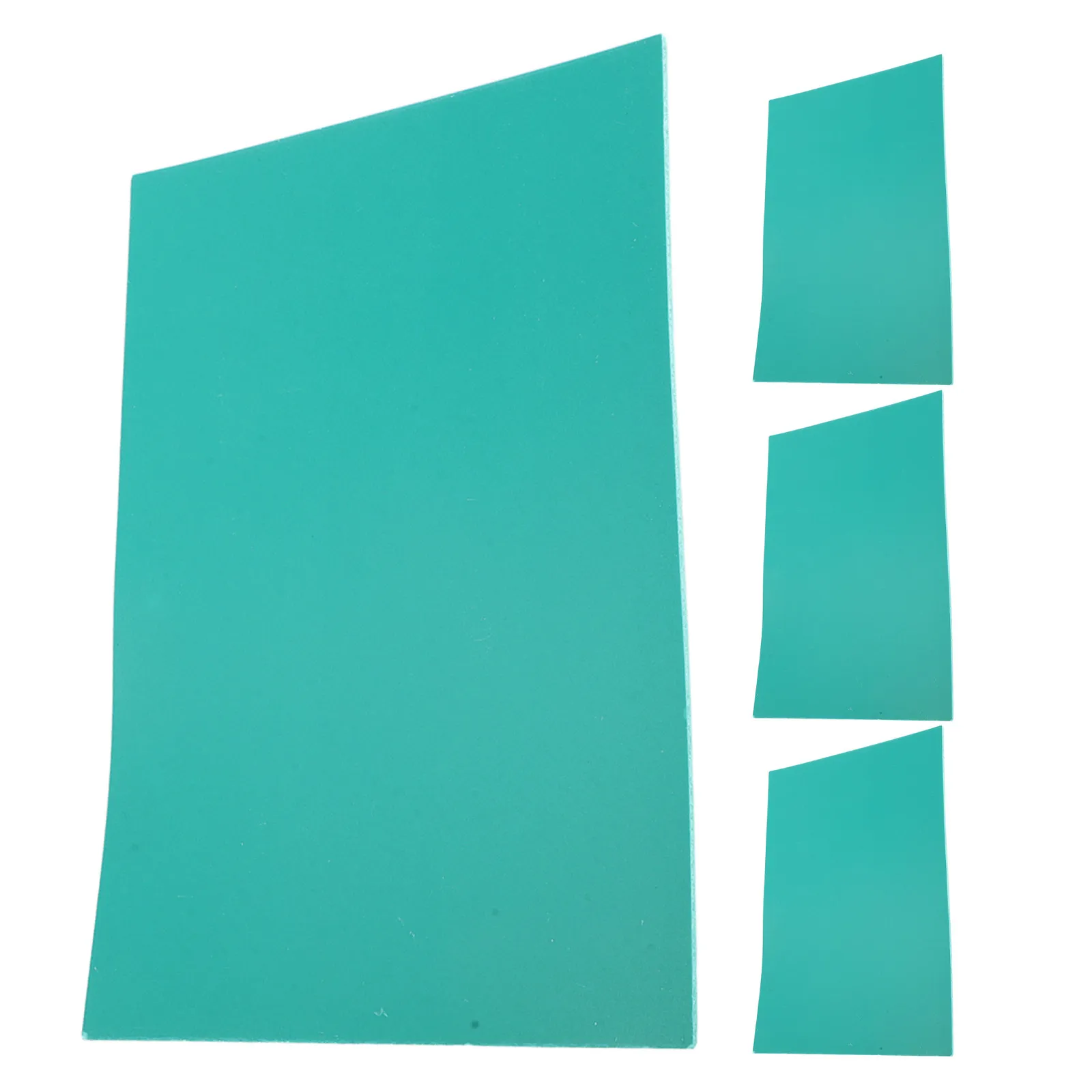 

4Pcs Linoleum Printmaking Supplies 11.79x8.25 Inch Green Blank Carving Blocks for Stamp Making Relief Print Craft Kids Adults