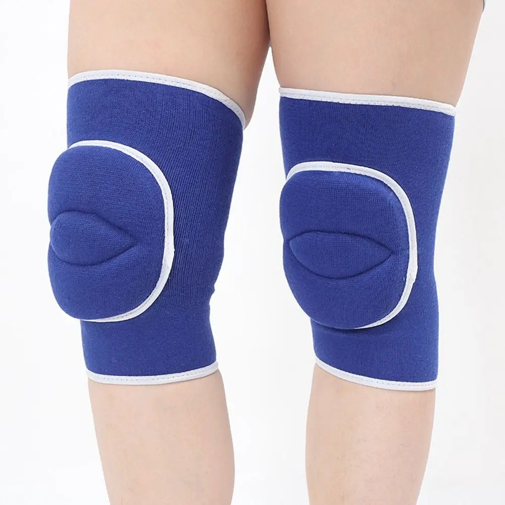 Fitness Nylon Antislip Mannelijke Beschermende Knie Verdikte Dans Knie Mouw Sport Knie Ondersteuning Elastische Kniebrace Spons Kniebeschermer