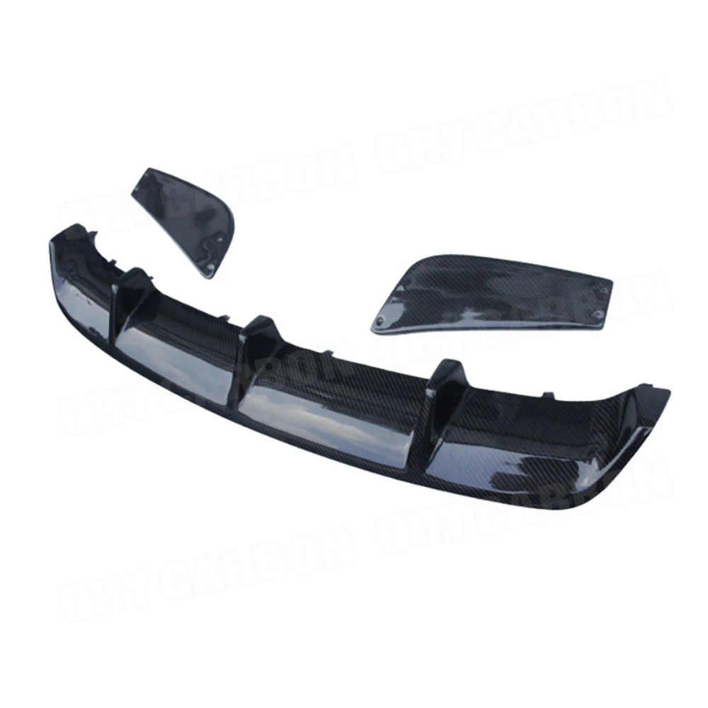 For Mercedes Benz CLA W117 CLA180 CLA200 CLA250 CLA45 Carbon Fiber R Style Rear Diffuser CLA45 AMG Package 2013 -2018