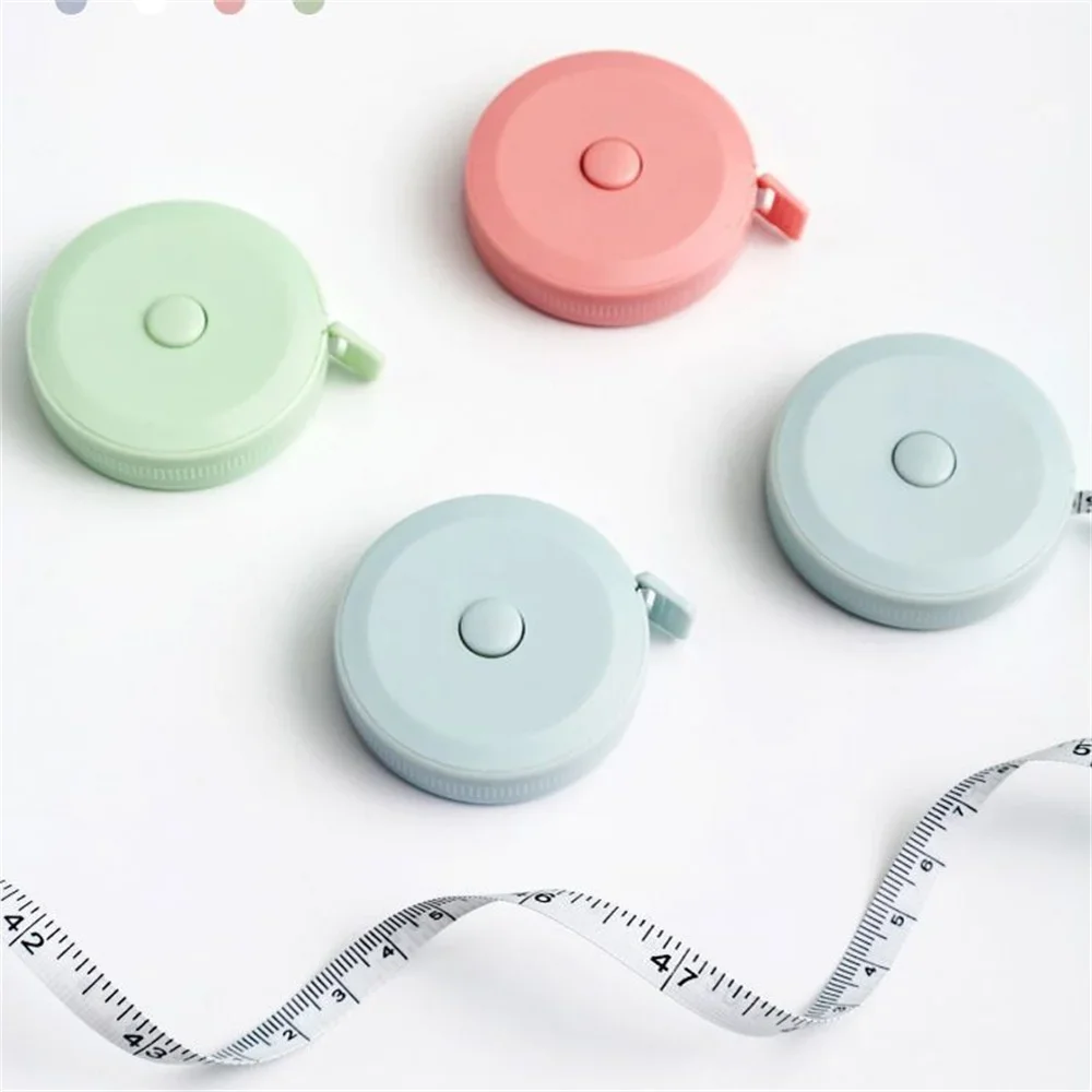 2M Soft Tape Measure Stationery Double Scale Body Sewing Flexible Measurement Ruler for Measuring Tools Sewing Tailor Craft