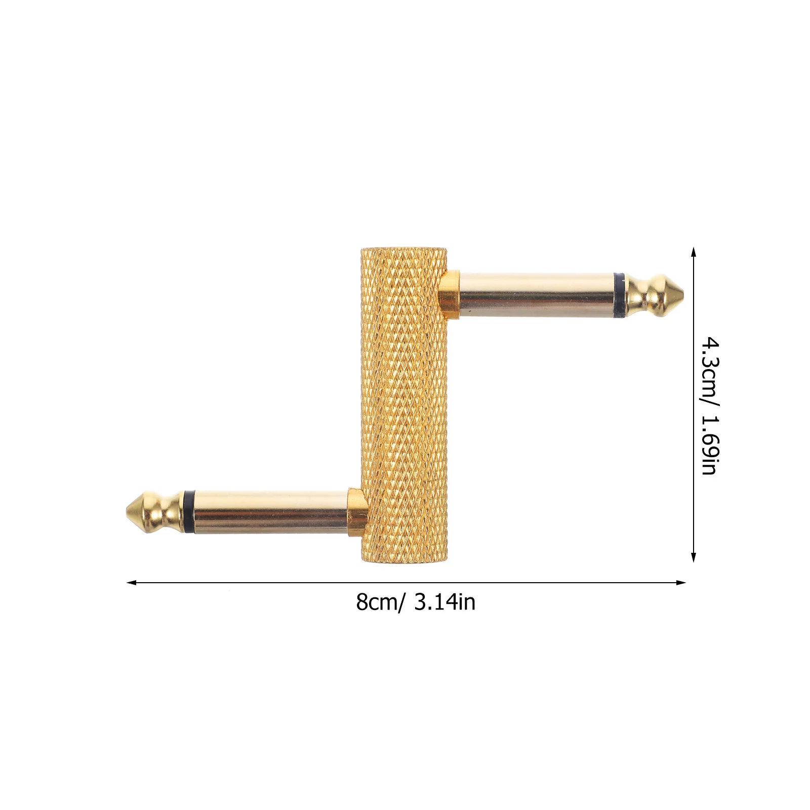 Гитарный патч-разъем типа Z, прочный металлический разъем для гитарной педали, 6,35 мм, аудиоразъем, соединительная педаль эффектов, аксессуары для платы