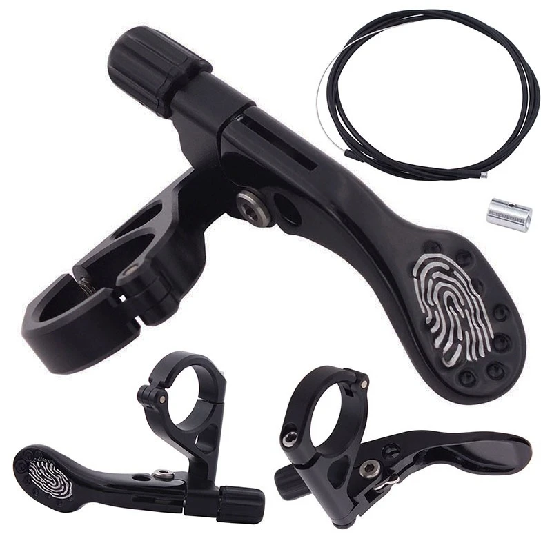 Aluminum Alloy Bicycle Dropper Seatpost Remote Lever Cable Control Switch Lift Seat Tube Controller Bike Outdoor Accessories