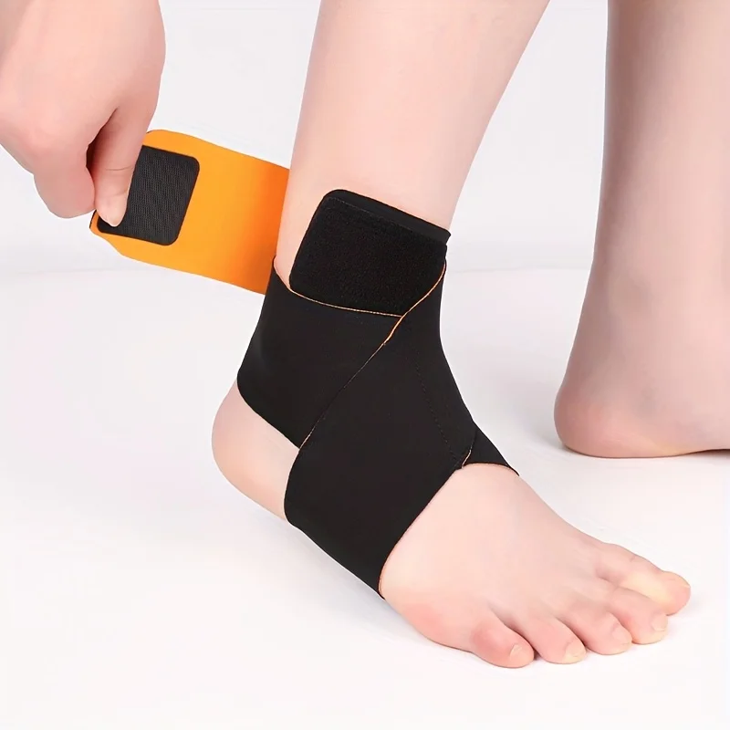 2Pcs Adjustable Ankle Guard Double Wrapping Stable Pressurization Support The Achilles Tendon Prevent Sprains Foot Guards