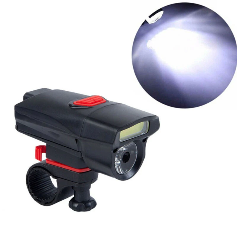 Bicycle Light LED Cycling Front Light Bike Lights Lamp Torch Waterproof Night Ride Handlebar Flashlight Headlight