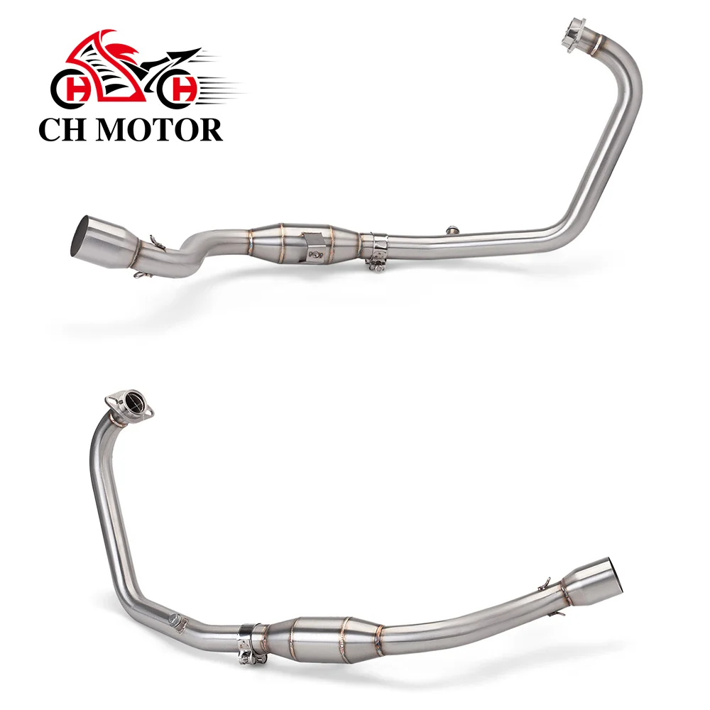 Motorcycle Exhaust System Connect 51MM muffler For SUZUKI GIXXER 155 GIXXER155 GSX150F SF155  Escape Front Tube Link Pipe