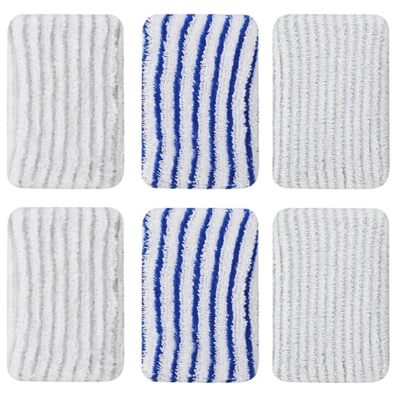 

Replacement Microfibre Mop Cloths For Rowenta Clean & Steam ZR850002 ZR005801, ZR005804 Mop Pads