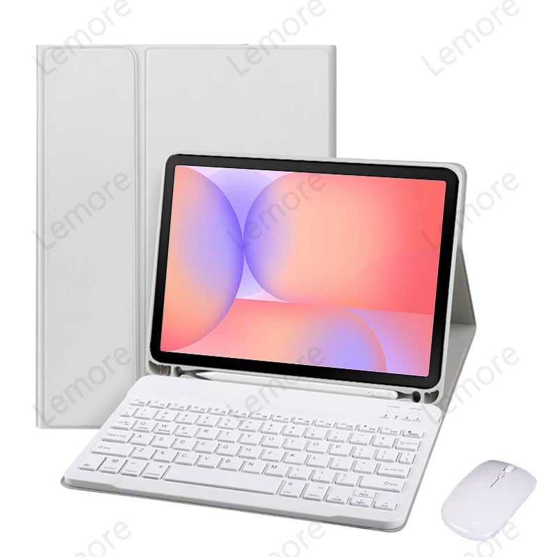 

Tablet Case with Keyboard for Samsung Galaxy Tab S10 Lite 10.9 inch SM-X400 SM-X406B Keyboard Case with Pencil Slot Stand Cvoer
