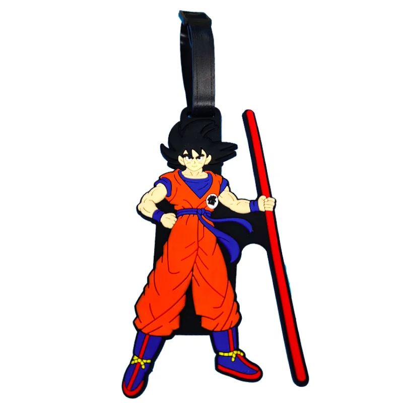 2 stuks Japanse anime Dragon Ball Son Goku Kawaii bagagelabel cadeau