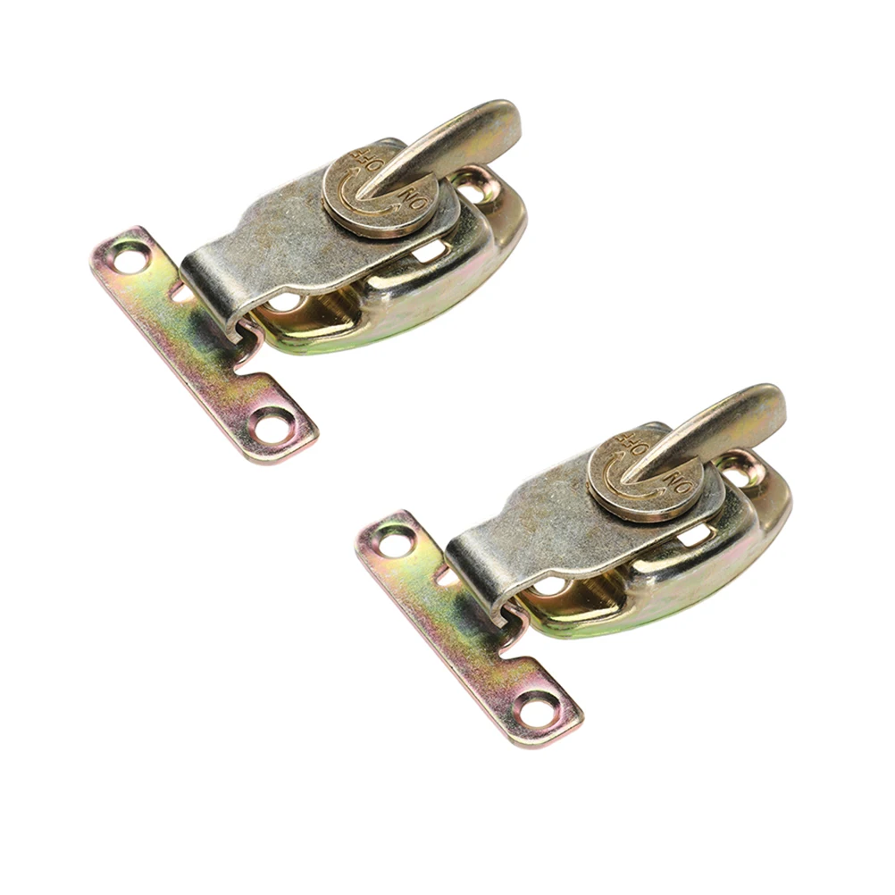 

2 Pcs Strong Table Connectors Locks Cabinet Door Buckles Dining Furniture Hasps Leaf Latches