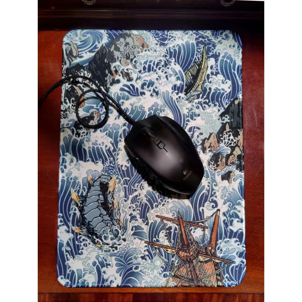 Peril of the Ocean Hunt Mousepad alfombrilla ratón ordenador alfombrilla gaming protector escritorio anime mousepad