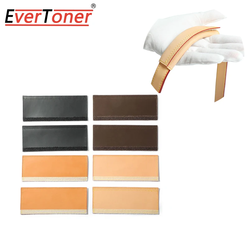 

EverToner, 1 пара кожаных защитных чехлов, защитных накладок-петлей для L-совместимой сумки-тоут, аксессуар для защиты от износа