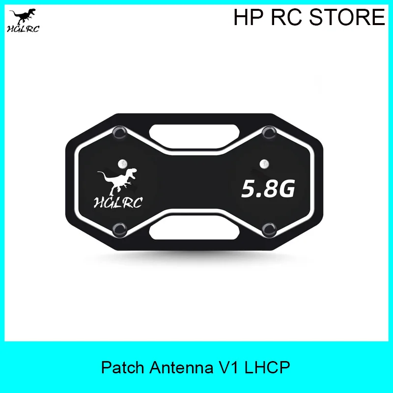 Antenne directionnelle HGLRC Patch V1 LHCP 9.0dBi avec connecteur SMA mâle pour drone FPV RC – Pièces d'antenne PCB