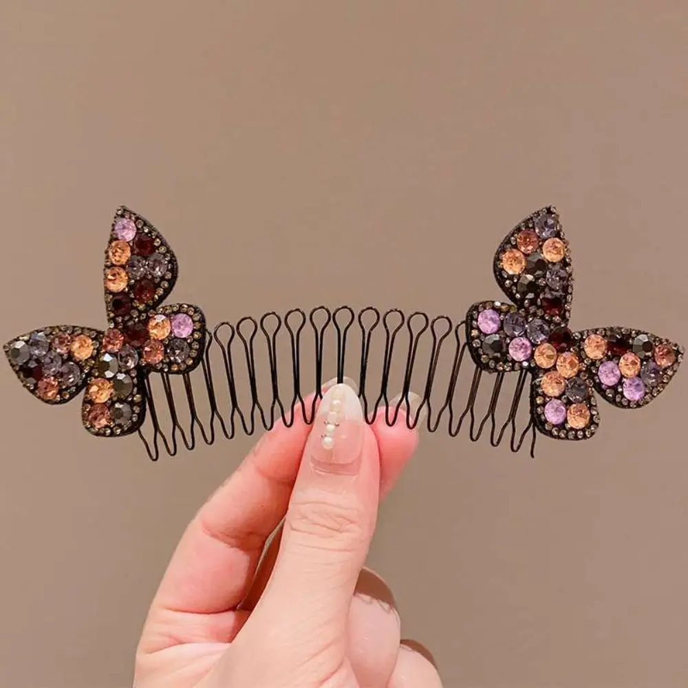 Children\'s Invisible Broken Hair Hairpin Adult Tiara Tools Curve Needle Bangs Fixed U Shape Insert Hair Styling Comb Accessories