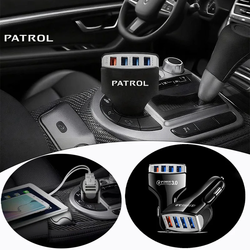 

Многофункциональный USB Type C 35 Вт Fast PD 4 в 1 электрический адаптер автомобильное зарядное устройство для Nissan Patrol Qashaqai Sylphy X-trail Elgrand Car