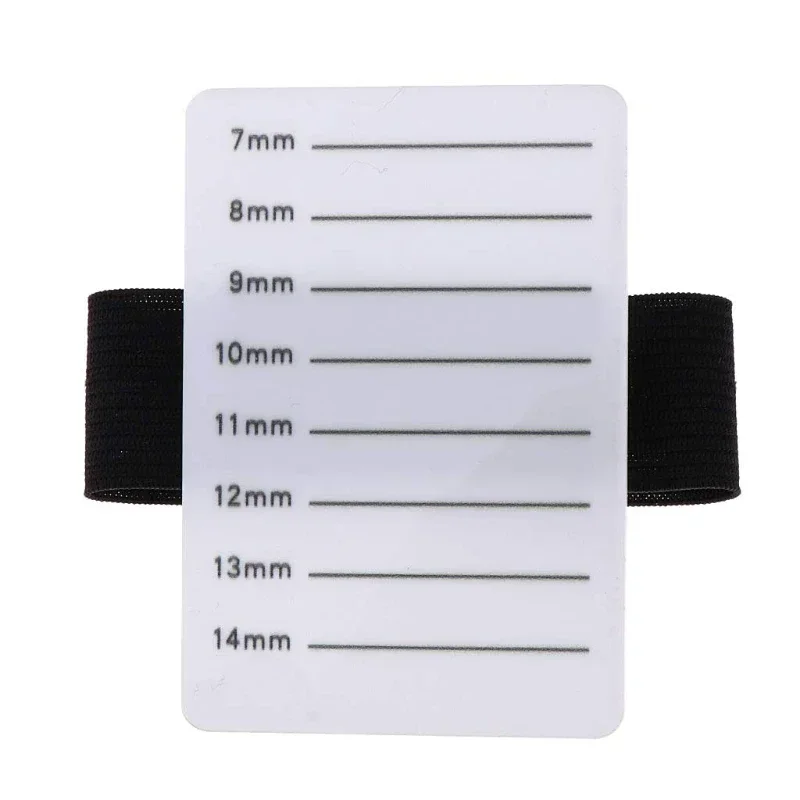 CNKESS Acrylic Fake Eyelash Tray Strip Stand Display Hand Plate for Lash Extension Grafting