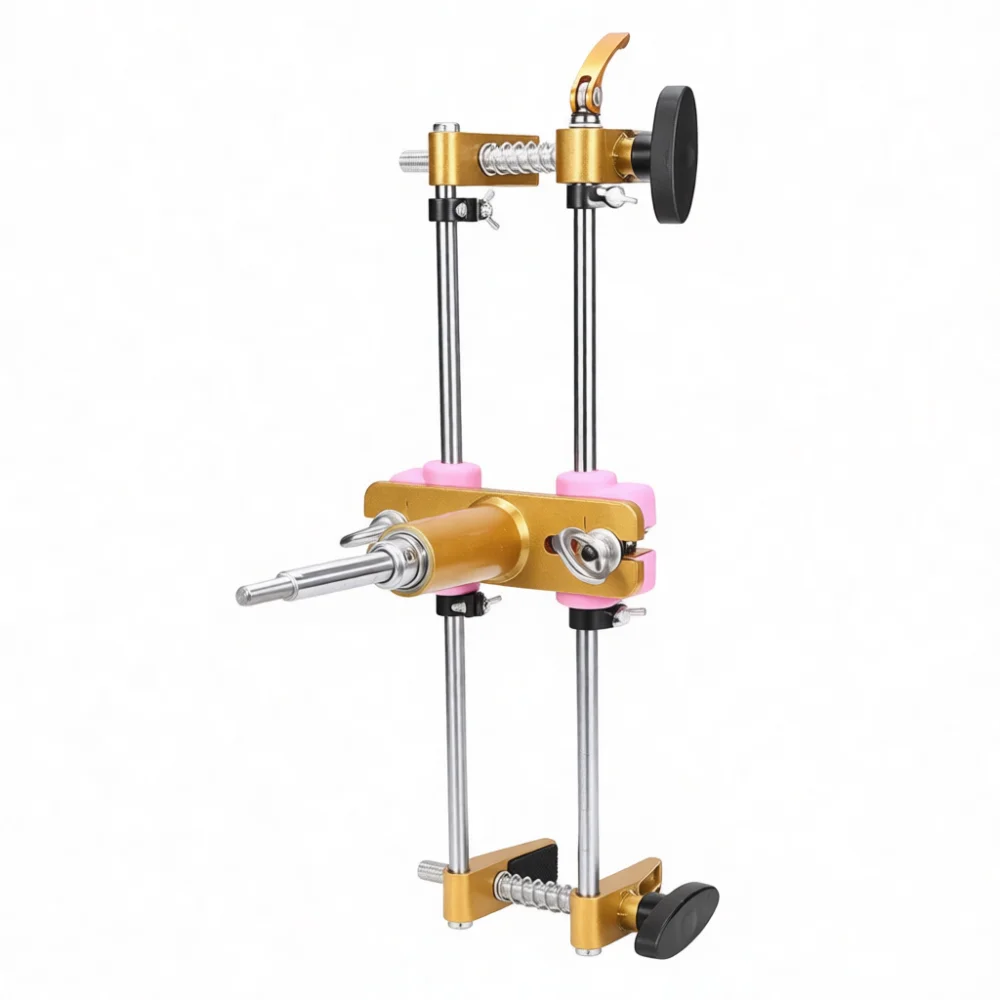 Door Lock Mortising Jig Woodworking Hole Opener Tool Slotting Guide Kit For Yanrui Professional Wood Door Drill Accessory