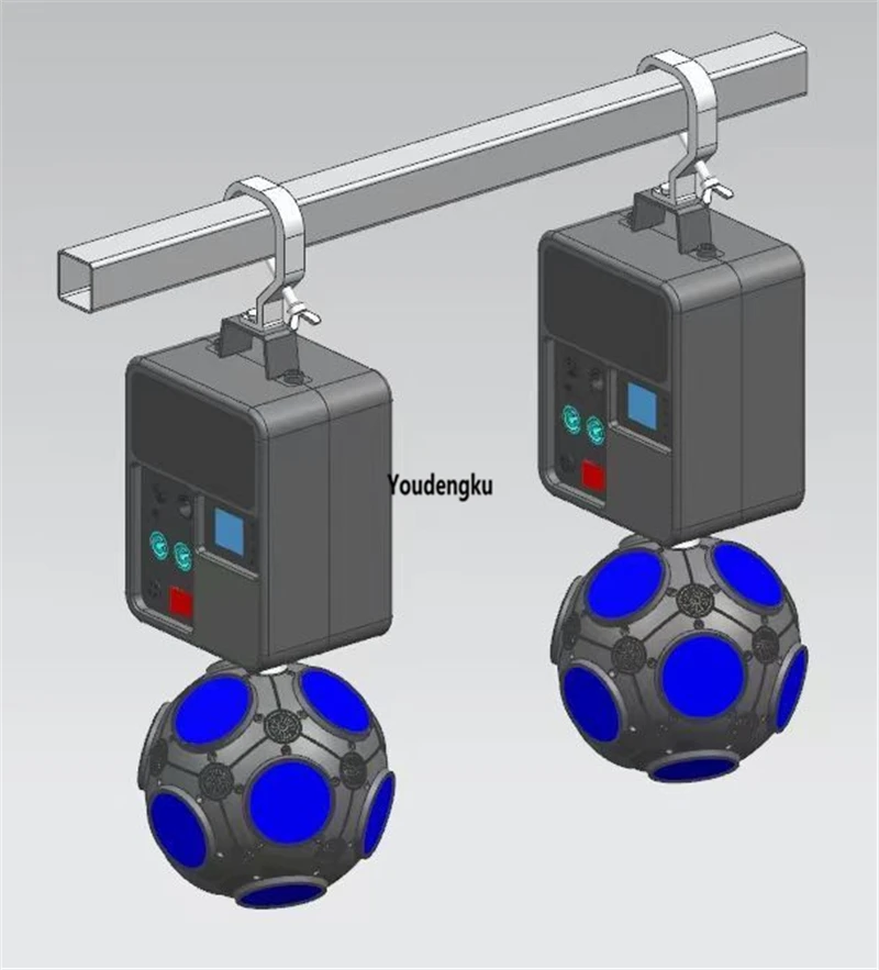 2 pieces new football movingheads led rgbw 12x20w rgbw 4in1 wash beam LED Moving Head Magic Rotating lifting Ball light