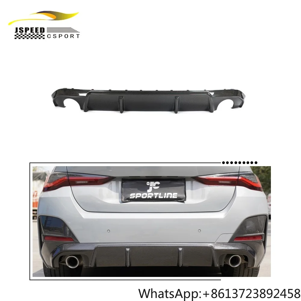 

Carbon Rear Diffuser for BMW 4 Series 2021+ G26 420i 430i 435i M440i 4 Doors 2021-2022
