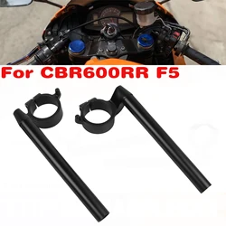 For Honda CBR600RR CBR 600 RR CBR600 RR F5 2007-2025 48mm Motorcycle Fork Tube Clip-On Handlebars Clip Ons Handle Bar Grips