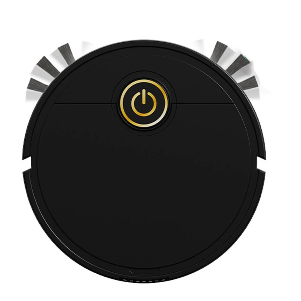 Robot Vacuum Cleaner with Built In Water Tank for Wet Mopping Hard Floors 20x20x6cm Auto Sweep Mode ABS Construction